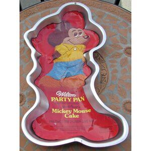 Wilton Mickey Mouse Cake Party Pan Walt Disney's 1978 515-1805 Bake & Decorate
